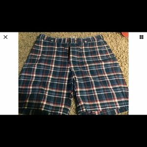 brooks brothers plaid Bermuda  shorts  w35
